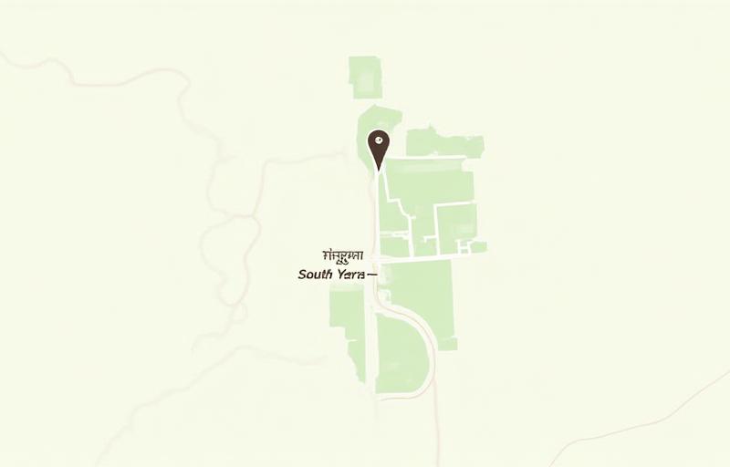 Map showing South Yarra office location